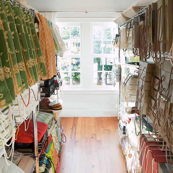 Dressing Rooms Design - Studio Tour - Fabric and Trim Choices
